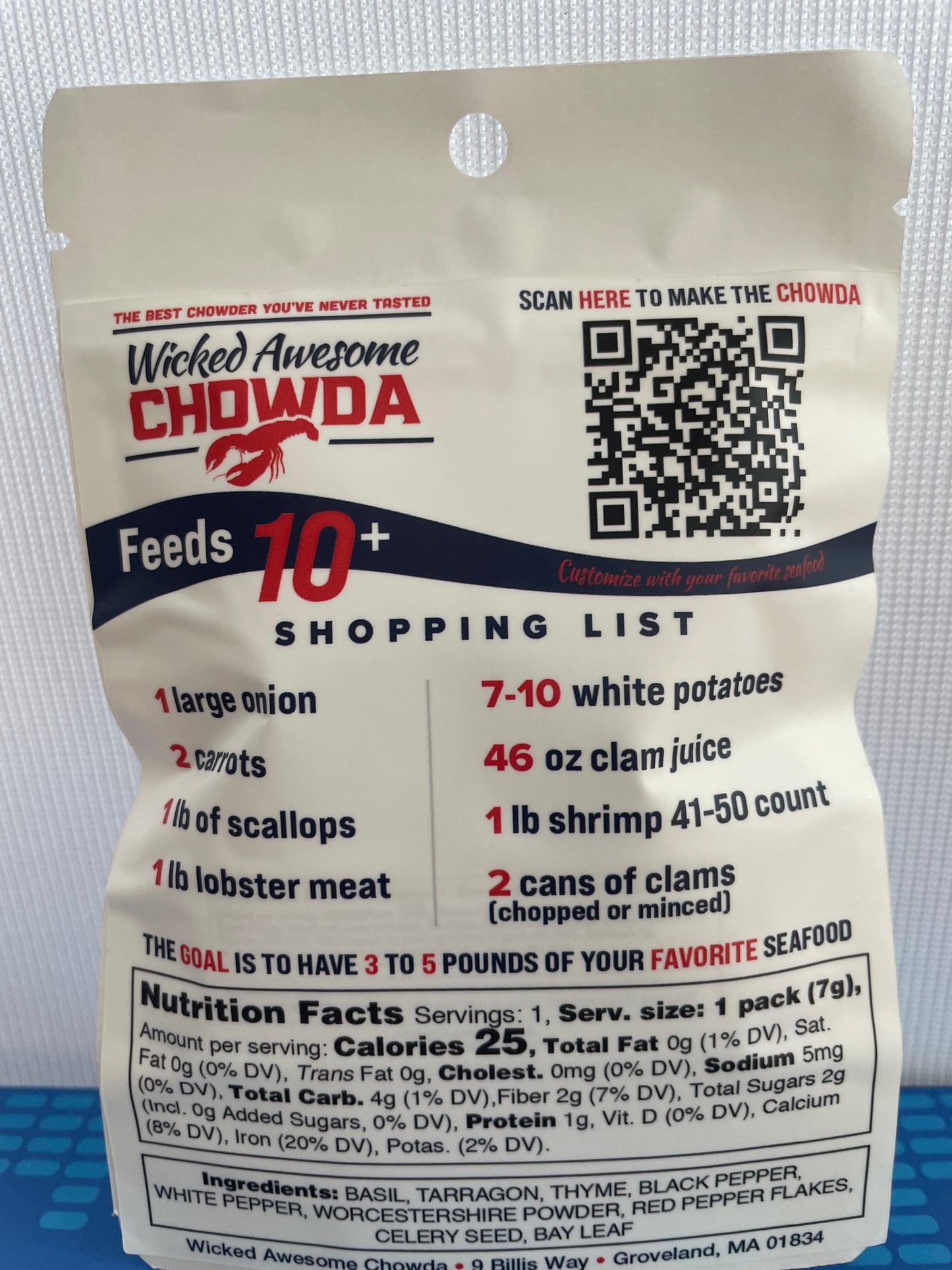 Wicked Awesome Chowda 2 Half Packs